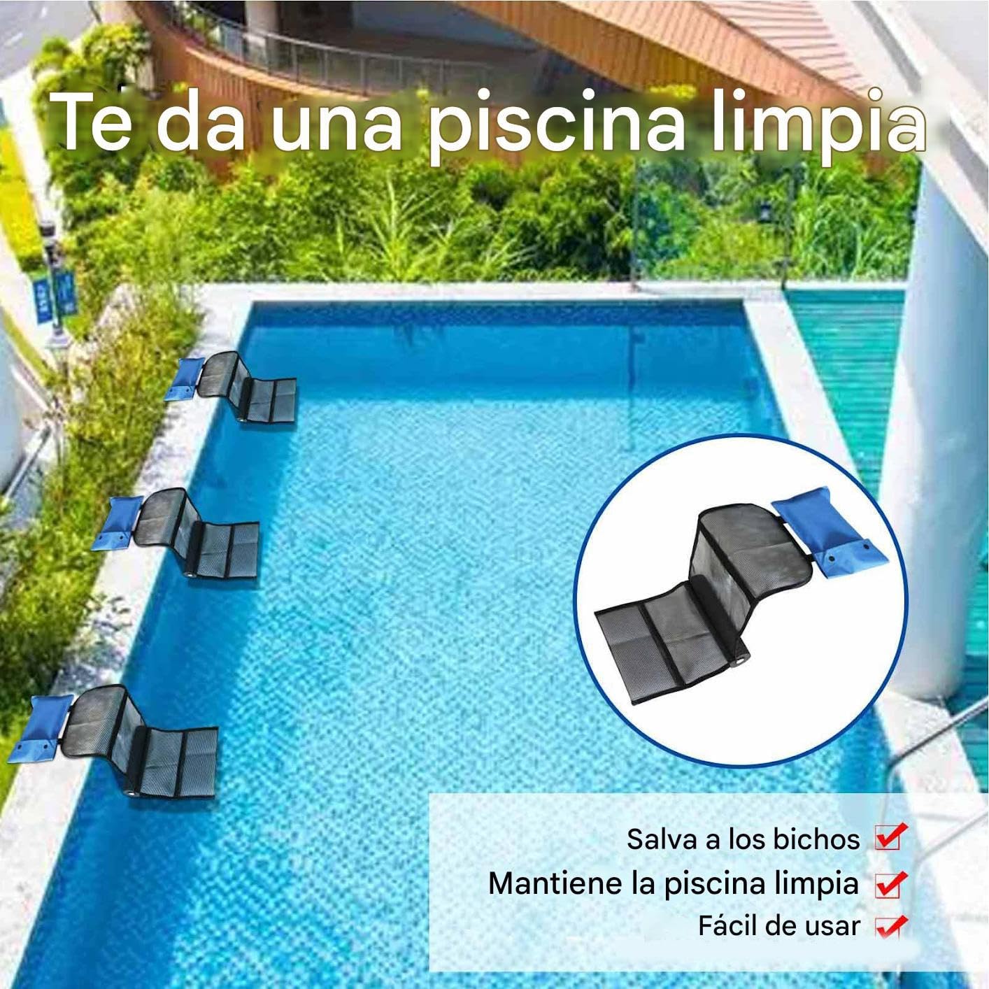 Bouée de sauvetage pour piscines pour animaux | Outil flottant pour sauvetage d'animaux en piscine - Accessoires sûrs multi-usages pour spas et sauvetage des lézards, oiseaux et canards