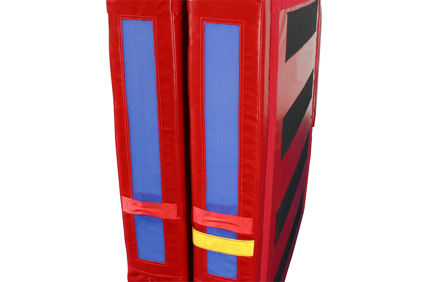 Tumbl Trak Folding Practice Mat, 5ft x 10ft x 8in, Crash Pad for Gymnastics, Cheerleading, Dance and Martial Arts (Red)