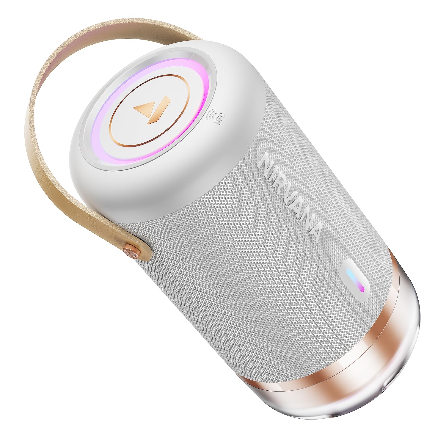 Boat Nirvana Luxe 1 Bluetooth Speaker (Ivory White)-picture-27