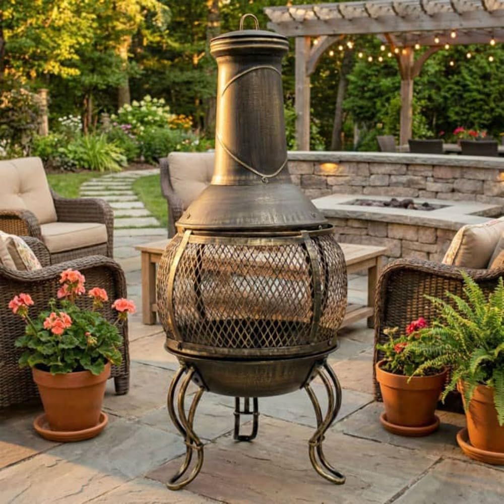 Corona Steel Chimenea