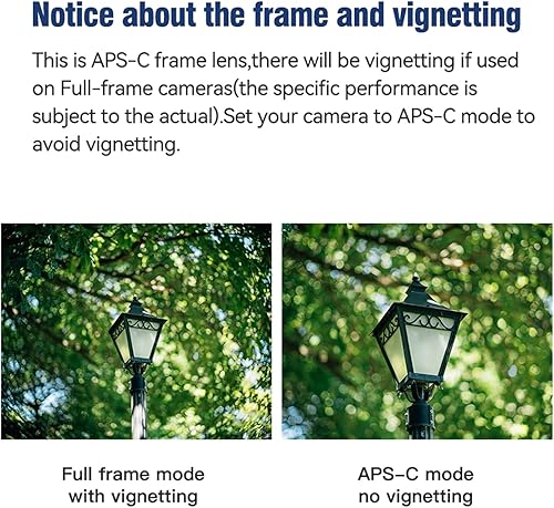 Miniatura 4 de TTArtisan Lente plateada de enfoque manual F1.2 APS-C de 1.969in para cámara Sony E Mount como A5000 A5100 A6000 A6100 A6300 A6400 A6500 A6600 NEX-3
