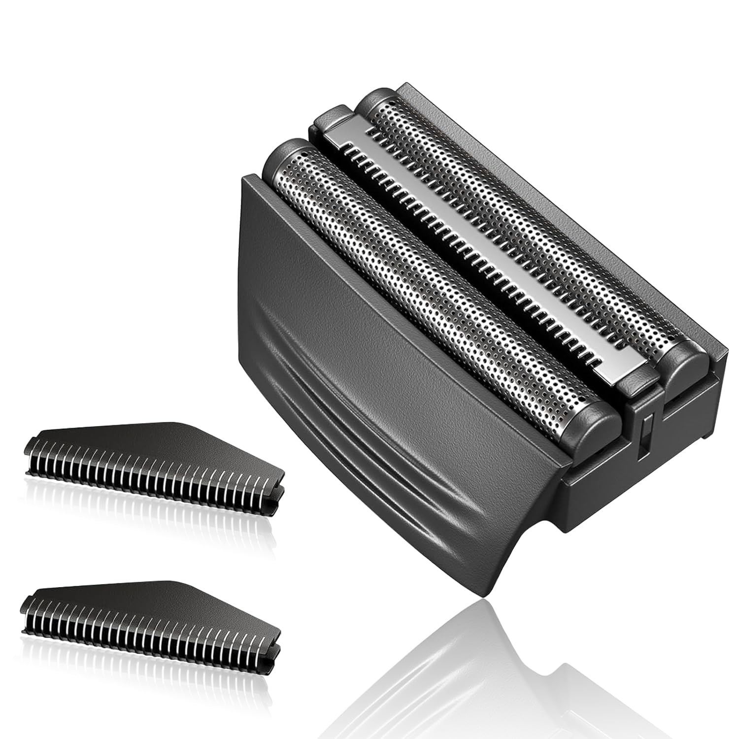 Shaver Replacement Foil Head Compatible with Remington TITANIUM-X Flex & Pivot Foil and Cutter Head for Shaver F4900,F5800,F7800 (Black/1Pack)