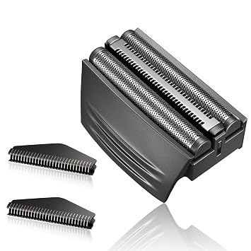 Head Shavers For Remington Shaver Foil F4900,F5800,F7800 | Compatible with TITANIUM-X Flex & Pivot Foil and Cutter Head ,Black, 1Pack
