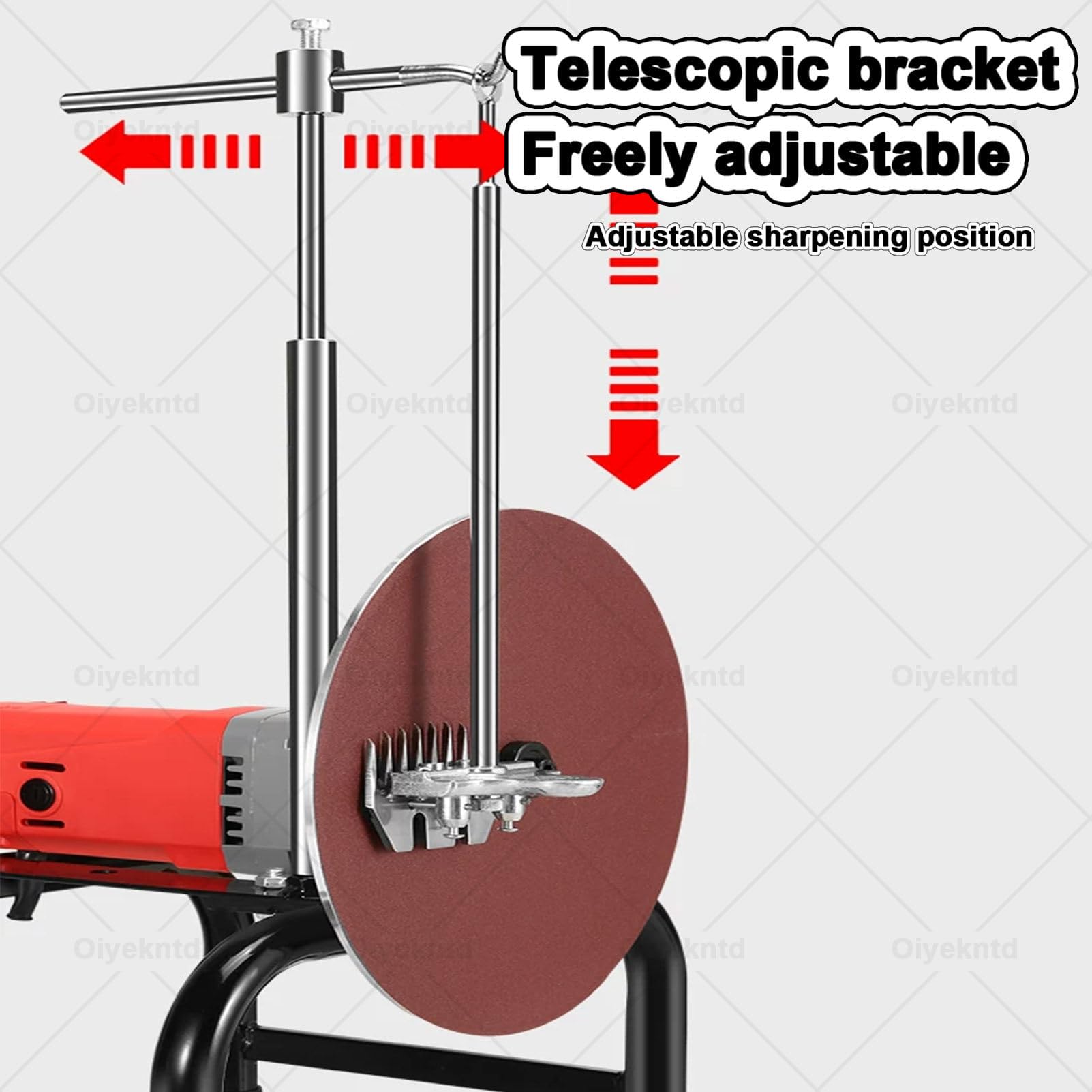 Afilador de cuchillas para esquilar ovejas, herramienta de afilado con motor eléctrico de 950 W, equipo agrícola portátil, dispositivo de afilado rápido y de alta precisión, construcción duradera | 1