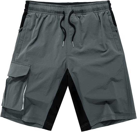 Amazon 速乾 登山パンツ メンズ 夏用 ハーフパンツ アウトドア トレッキング 短パン カジュアル 薄手 マルチポケット 多機能 大きいサイズ ゆったり コンフォート 通気 ひんやり ウエストゴム紐 ランニング 遠出 釣り ジョギング S 2xl ショートパンツ 通販