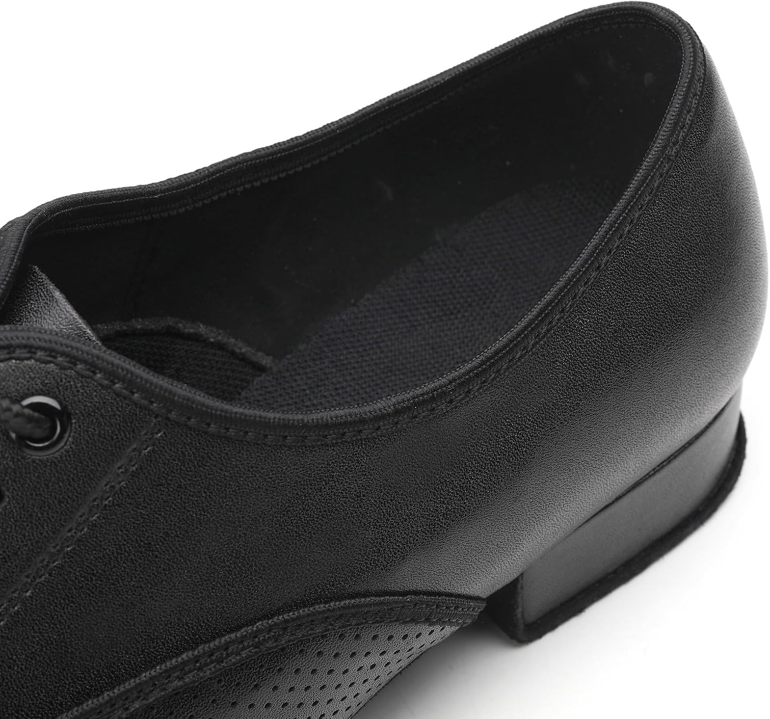 SWDZM Mens Latin Ballroom Dance Shoes Breathable Lace-up Salsa Tango Waltz Character Practice Dancing Shoes Men