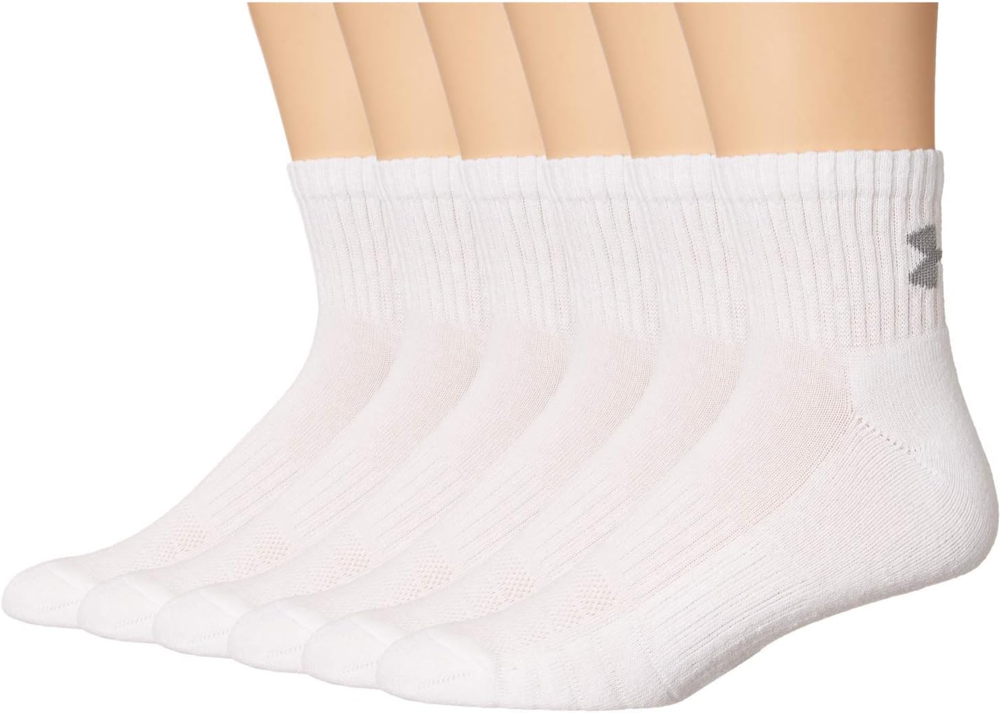 Under Armour Training Cotton Quarter Socks 3-Pack