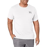 Under Armour UA Sportstyle LC SS Maglietta, Bianco