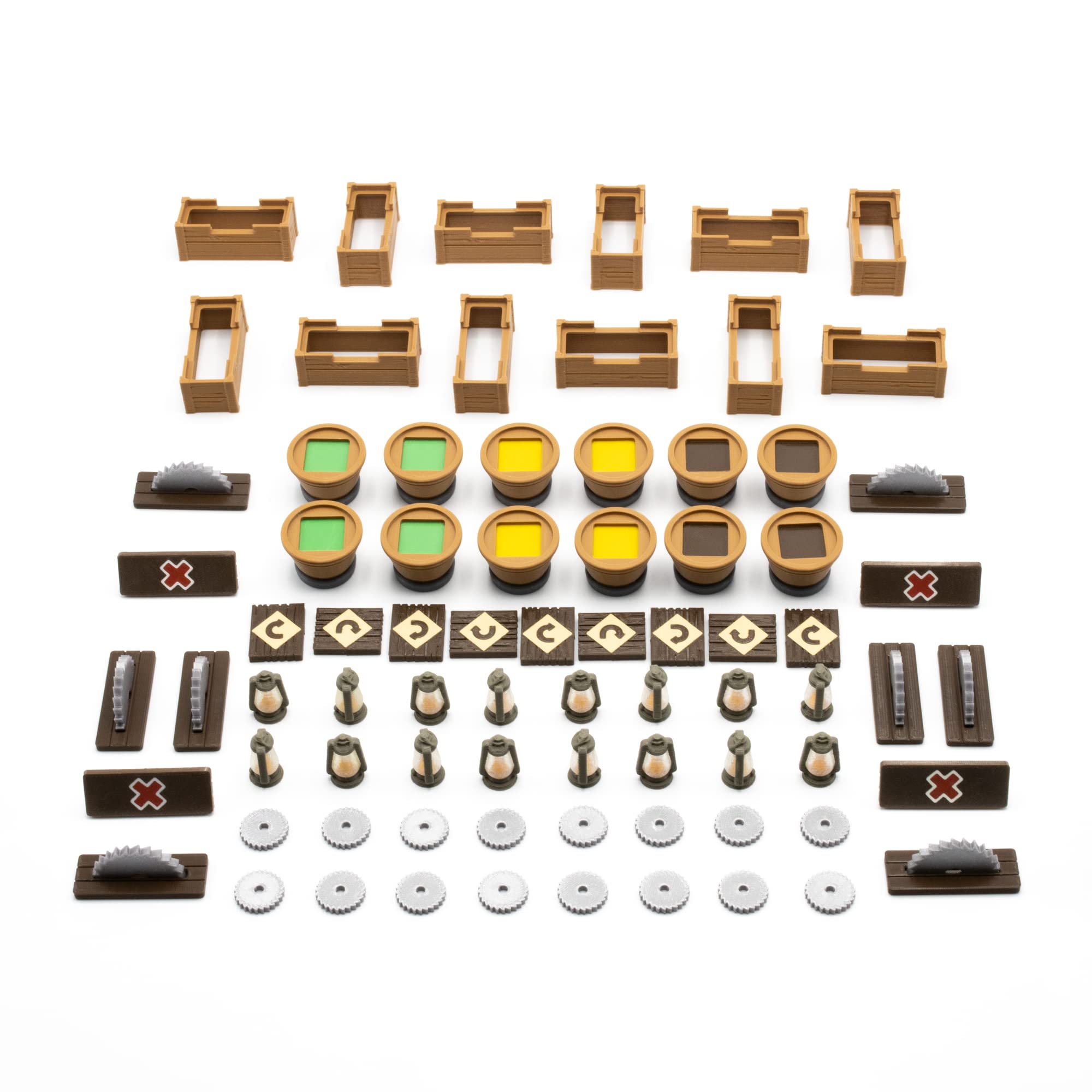 BGExpansions Woodcraft Upgrade Pack - 77 Pieces