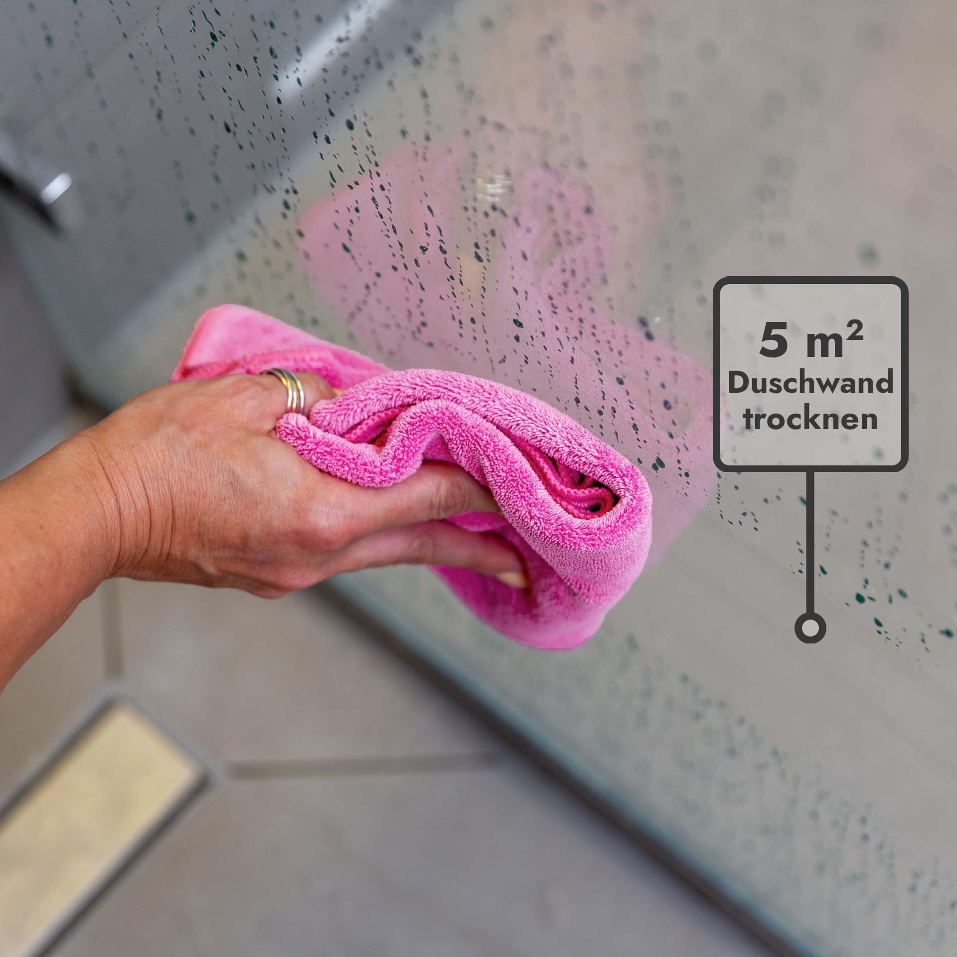 unicopuro® Soft Touch Microfasertuch 60 × 40 cm anthrazit 8er Set – vielseitiges Allzwecktuch mit 500 ml Saugkraft & Polierseite – für Küche, Bad, Fenster & Tierpflege – 600 g/m², 60 °C waschbar