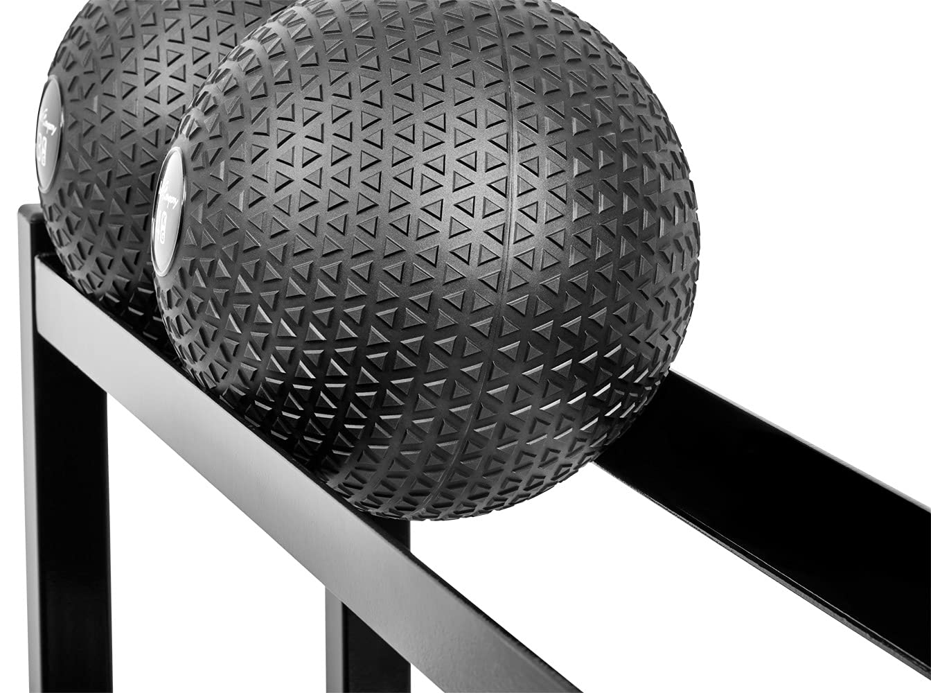 Bad Company Medizinball-Ablage I Rollbarer Ballständer für bis zu 15 Medizinbälle I BCA-129
