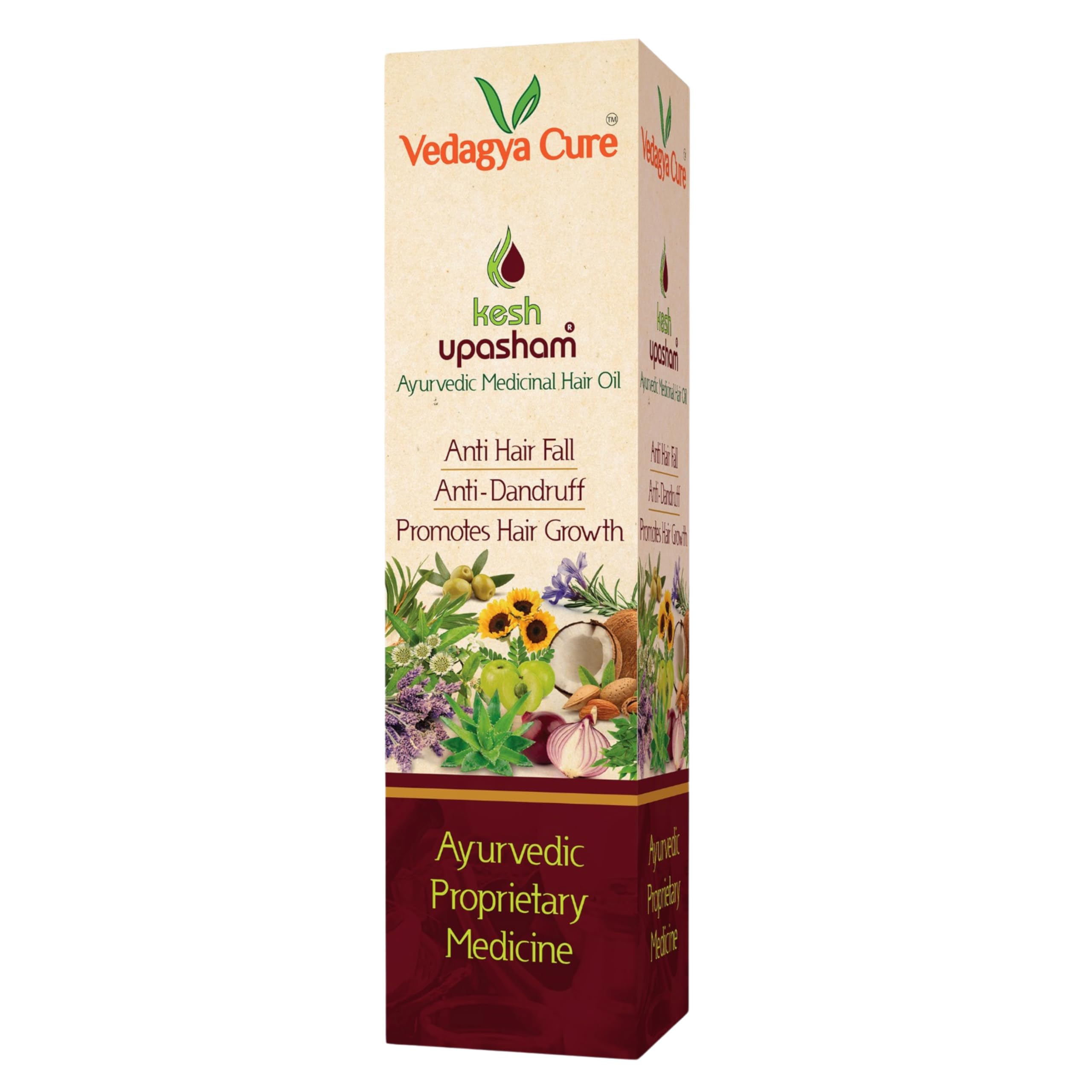 Kesh Upasham| Ayurvedic Medicinal Hair Growth Oil 100 ml| Hair Fall Control | | Chemical Free Hair Care for Men & Women| Anti Dandruff Hair oil-image-30