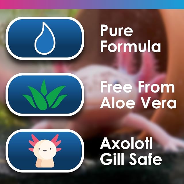 Foto 4 de 6 de NT Labs AxoSafe para acuarios de ajolote, elimina cloro, halógenos, cloramina, libre de aloe vera