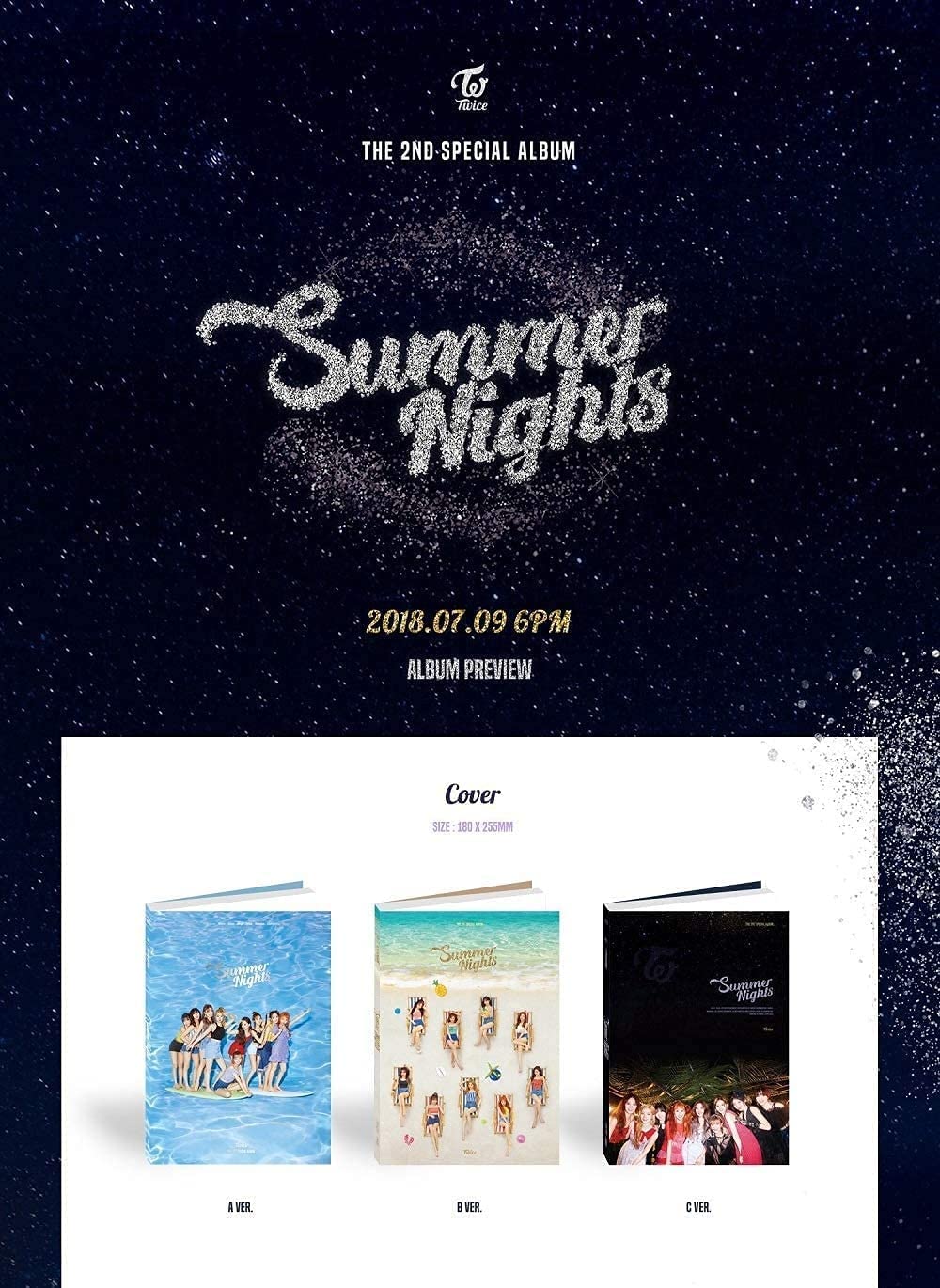 Amazon.com: JYP Ent. TWICE - Summer Nights (2nd Special