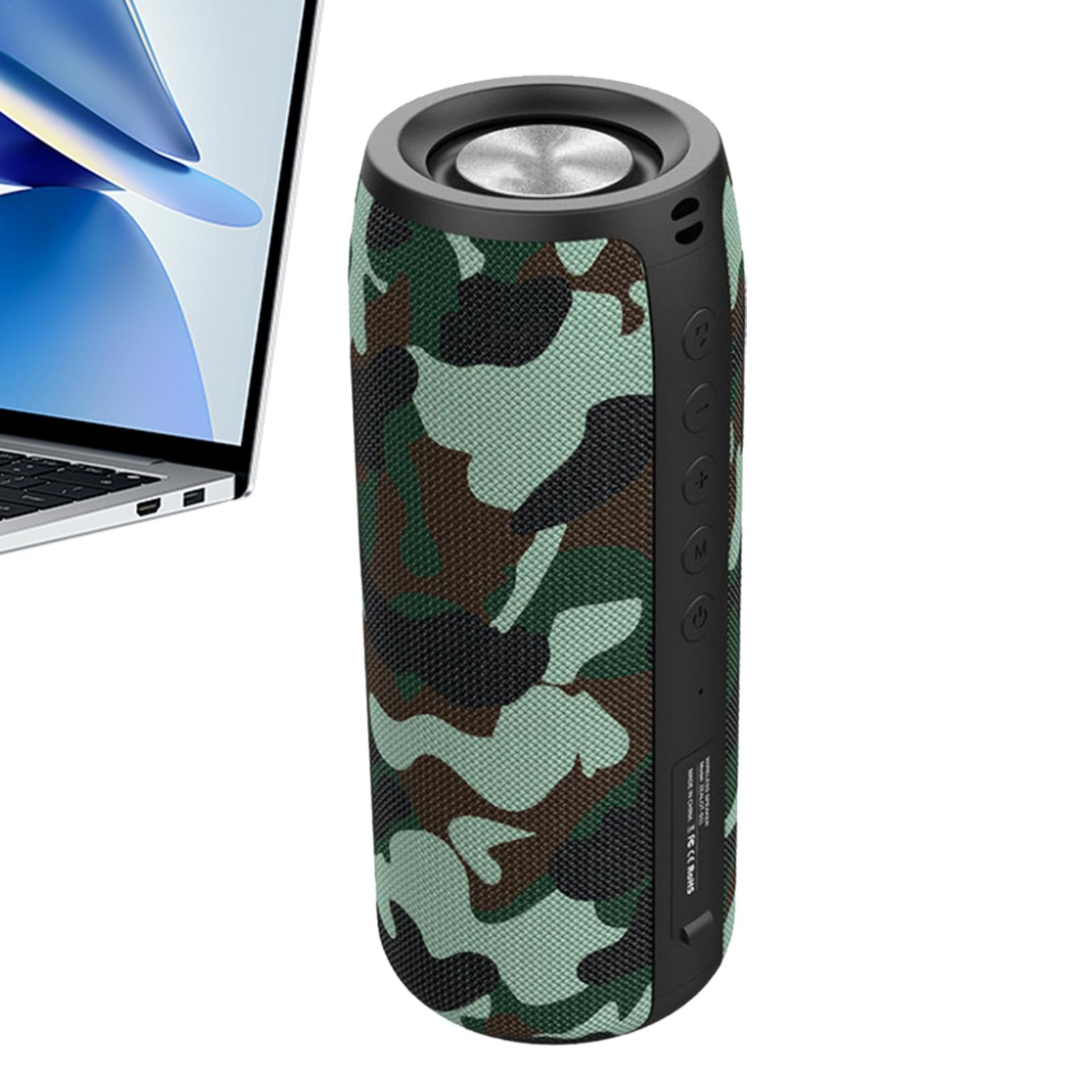 Altoparlante wireless forte | Altoparlante da doccia wireless resistente all'acqua Altoparlanti wireless da viaggio | Altoparlanti wireless da tavolo compatto per esterni altoparlanti wireless per