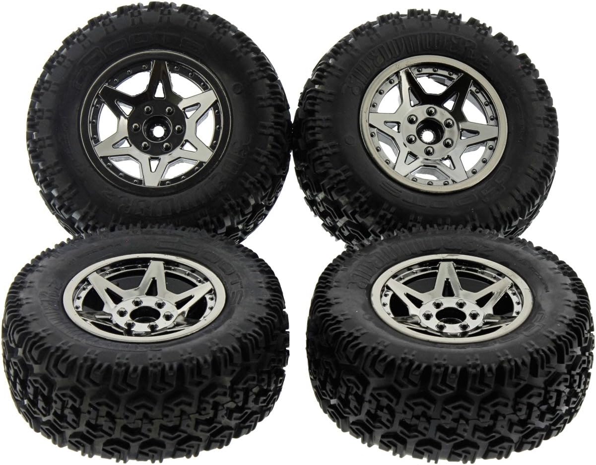 Arrma Fury BLX SC 1/10: dBoots Sidewinder 2 SC Factory Glued 12mm Tires/Wheels