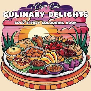 Culinary Delights: A Food Lover's Coloring Book: Foodie Therapy: A Fun & Stress-Relieving Coloring Book for Women Who Love...