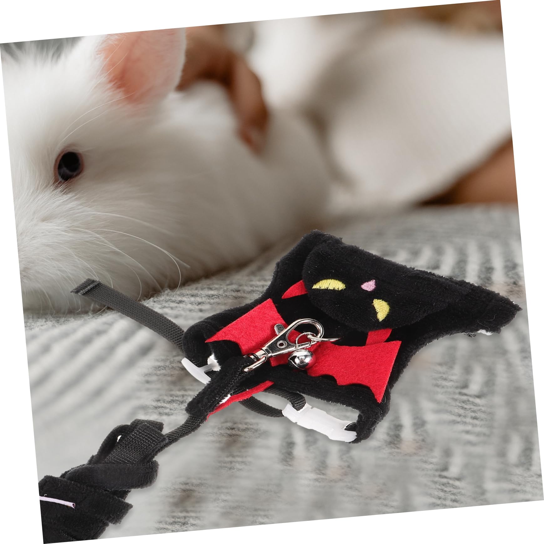 BESPORTBLE Pet Leash Harness Set Small Animals Harness Fashionable Halloween Design Comfortable Functional