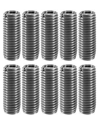 10Pcs M11 x 1.5 Head Bolt Thread Inserts Kit Fit for Toyota Camry 2002-2013
