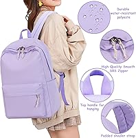 Vista 29 de Bluboon Juego de mochila para adolescentes, mochila escolar para niñas, lonchera y lápices, bolsas para estudiantes, 3 en 1, rosa-3 juegos, Escuela