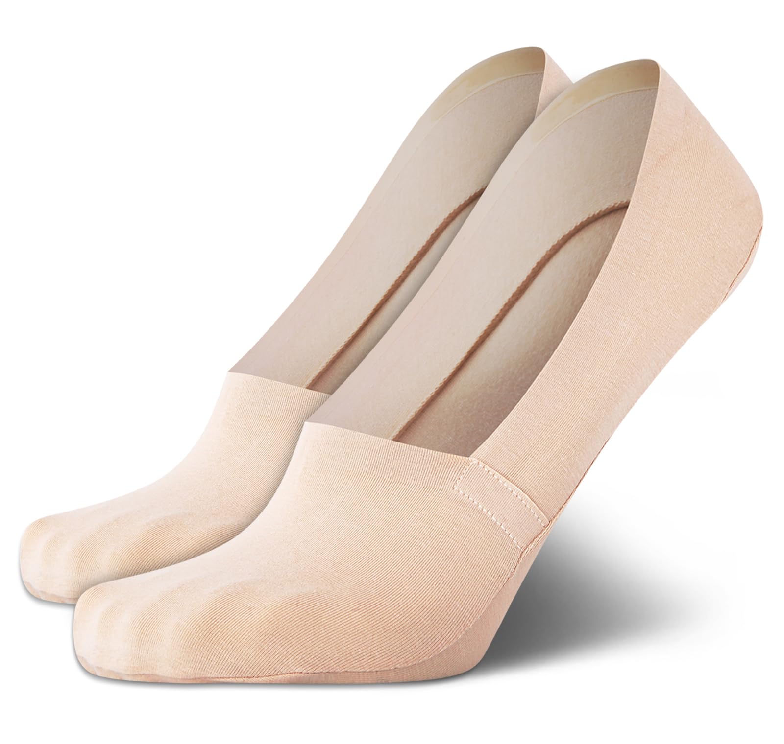 Calvin Klein Mens Liner Socks - 2 Pack Cotton Blend Breathable Invisible Sneaker and Loafer Liner Socks for Men