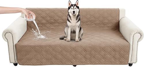 Vmeyiek Waterproof 7 Layer Reversible Couch Covers for Dogs Bed Blanket
