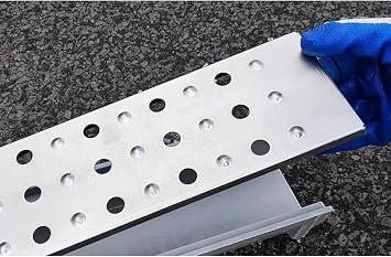 Grate Channel Drains Outdoor Heavy Duty, Trench Drain System for Basement Yard Pool Deck Driveway Concrete Floor Trough