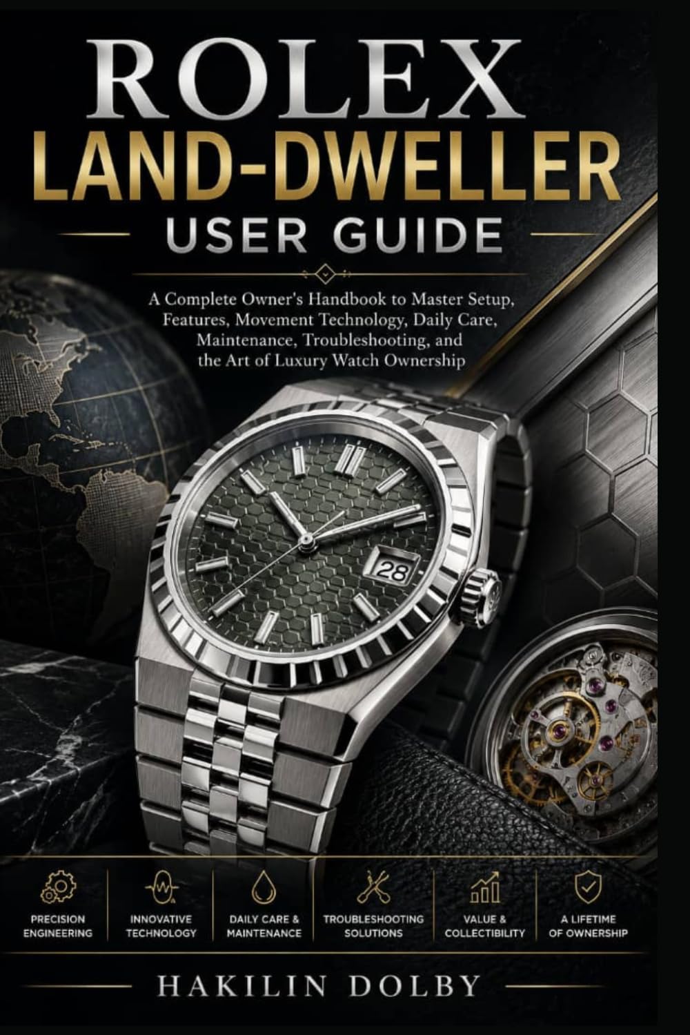 Rolex Land-Dweller User Guide: A Complete Owner’s Handbook to Master Setup, Features, Movement Technology, Daily Care, Maintenance, Troubleshooting, and the Art of Luxury Watch Ownership
