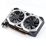 GTX 1660 6GB Graphics Card Dual Cooling Fan Computer Graphics DDR5 192Bit Low Power GPU for Working Gaming Video Editing Multi-Ports