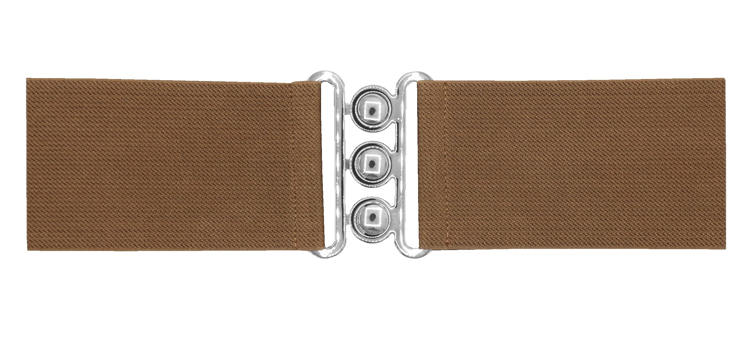 Van Der Rich ® - Breiter elastischer Gürtel mit Schnalle 7,5 cm - Damen