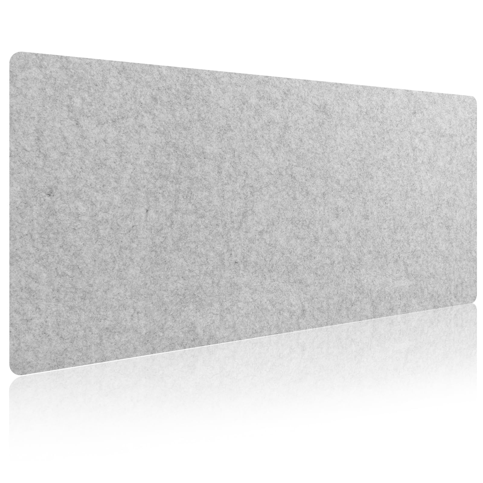 TayBong Large Desk Mat 80x40cm with Non-Slip Dots - Multipurpose Office Desk Pad, Mouse Pad & Keyboard Mat for Home Office and Workplace (Grey)