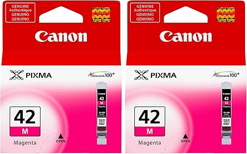 Canon CLI-42 Magenta compatible con impresoras PRO-100 (paquete de 2)