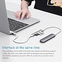 1 unidades USB-C tipo C a USB 3.0 4 puertos Hub Splitter USB estándar tipo A h, miniatura 22