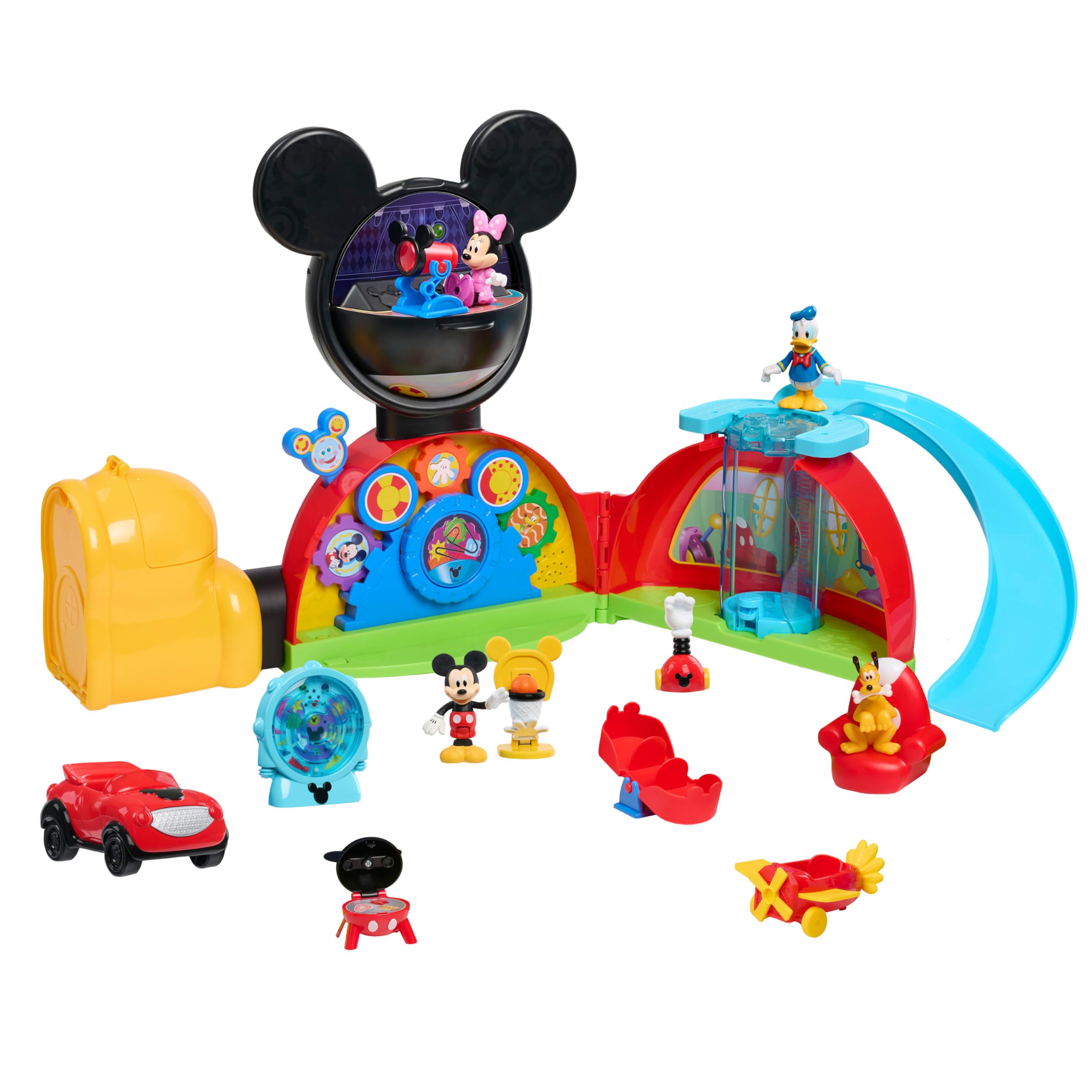 Amazon.com: Disney Jr. Mickey Mouse Deluxe Clubhouse Playset,16