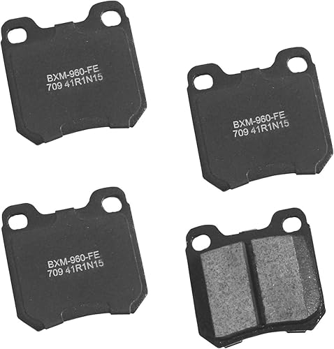 Vista 289 de Bendix Premium SBM8 - Pastillas de freno semimetálicas Premium para modelos seleccionados Buick Special, Camaro, Corvette, Phaeton, Olds F85, Vista