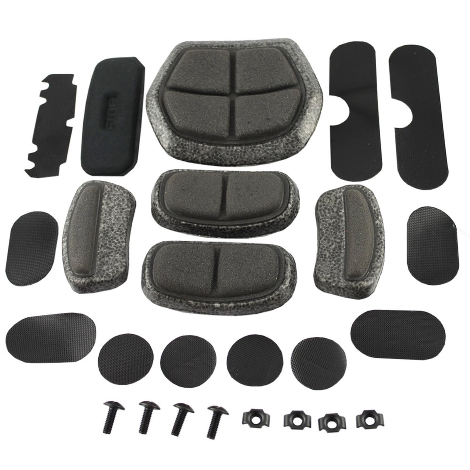 Genérico Kit Suspensión Casco, Pads Liner Espuma EPP for Fast Style | Arnés Ajustable Mejora El Ajuste Interior, Comodidad Acolchada Y Uso Estable