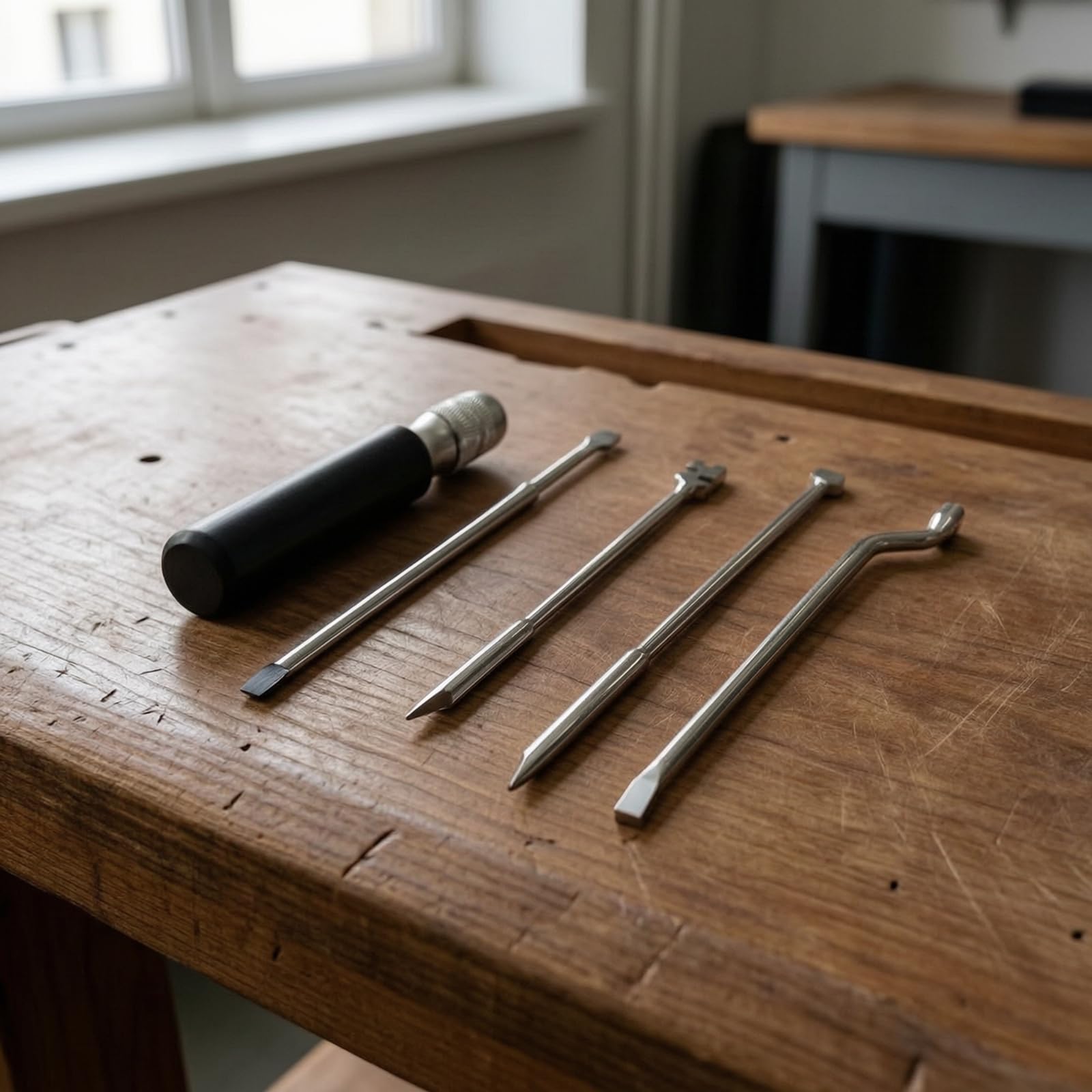 predolo Kit di Accordatura con Borsa Professionale Attrezzo in Metallo Utensile per Accordatori, Pianisti, Laboratorio, Casa