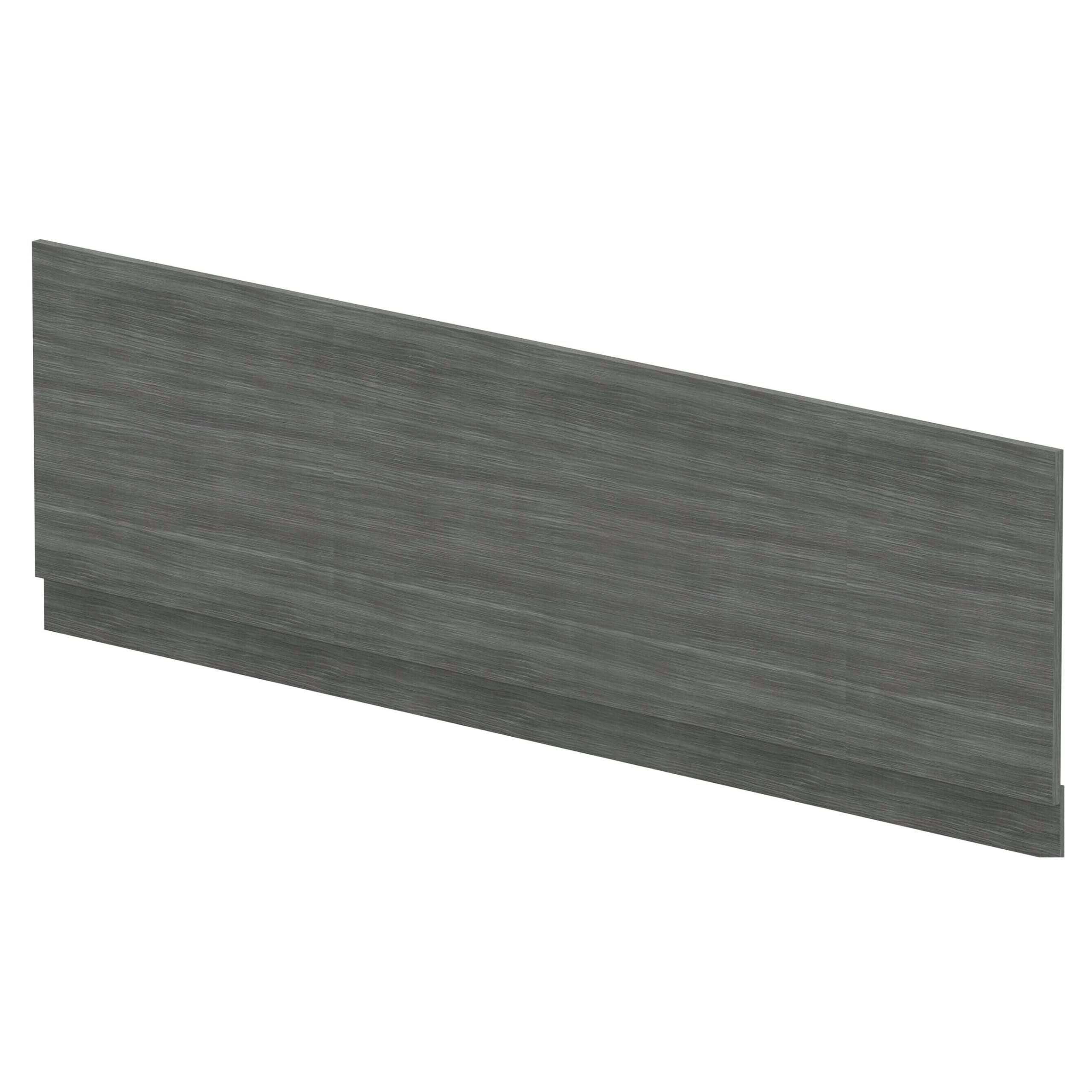 Balterley 1800Mm Bath Mfc Front Panel & Plinth - Woodgrain Anthracite