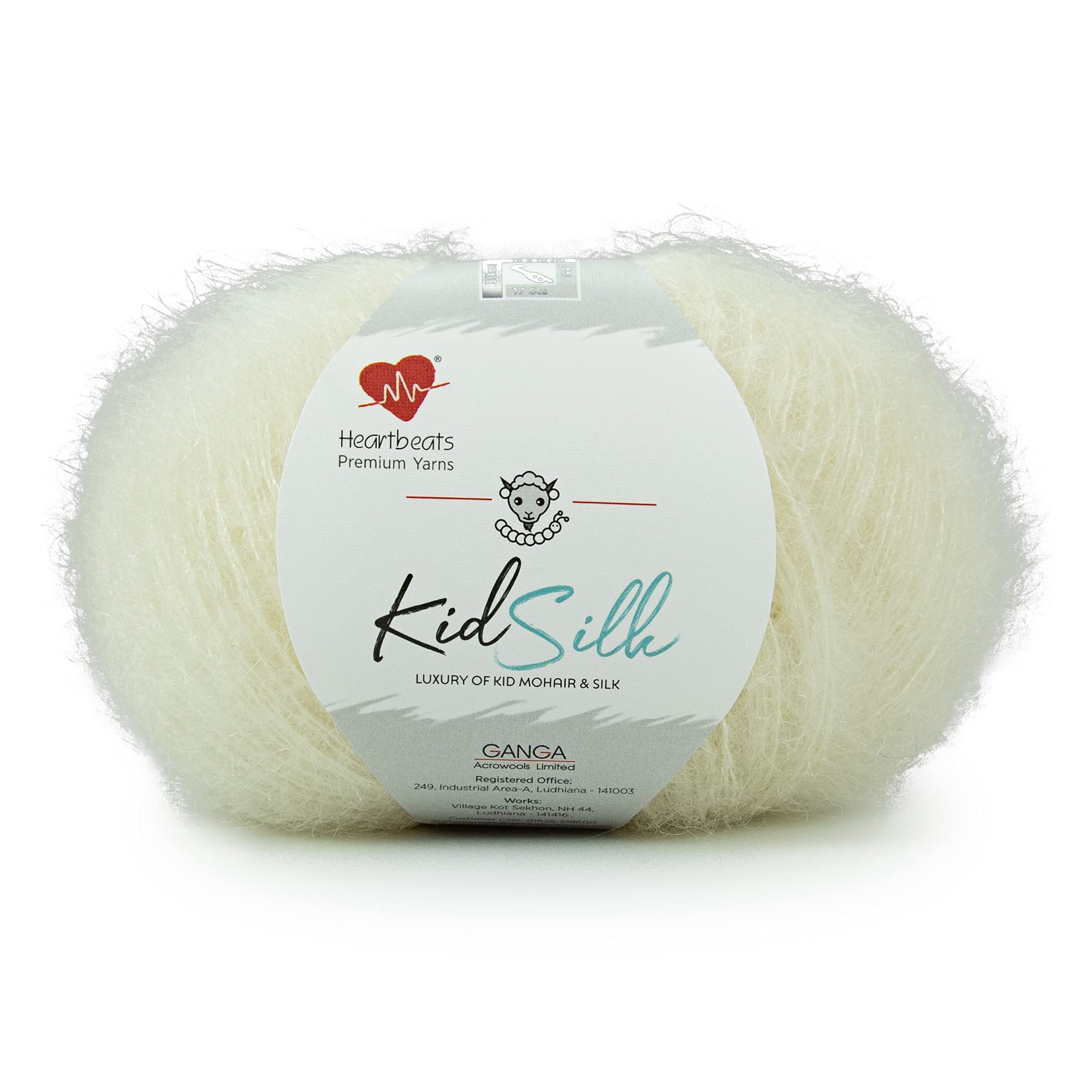 Heartbeats Kid Mohair Silk Yarn - Luxurious Softness -9