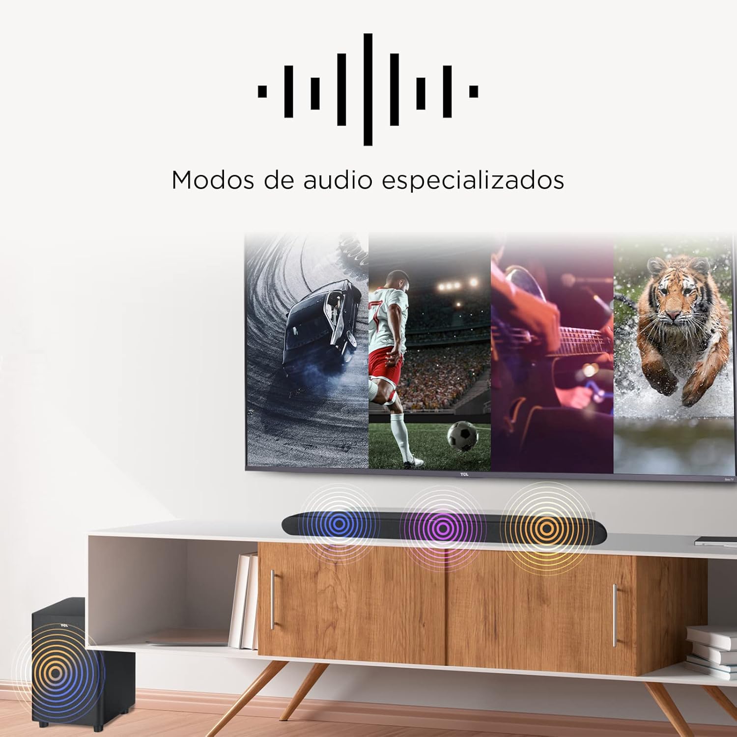 TCL TS6110 Sound Bar Specialized Audio Modes