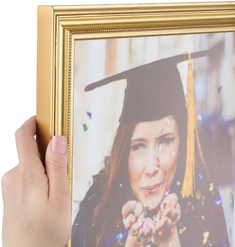 Miniatura 1 de Marco de fotos de color cerezo oscuro, 1.25 pulgadas de ancho