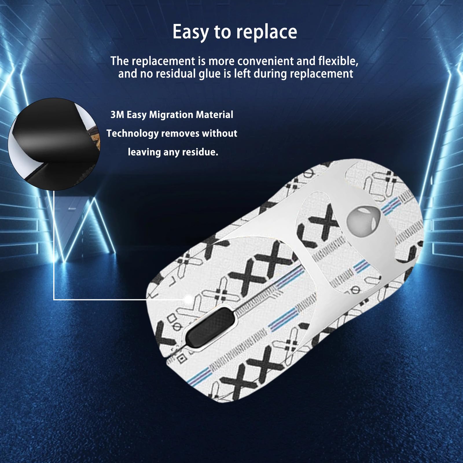 【希少】Alienware 純正マウスパッド（F836R)&プレミアムステッカー Amazon.com: NOUKAJU Mouse Grip Tape Full Coverage for Alienware