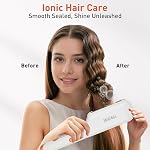 TANSHINE Vaisseau de cheveux,2 Barrel Ceramic Rovy Wave Curling fer,1.25 Inch Ionic Deep Waver Curler avec double tension, protection anti-calcaire pour les vagues de plage, baguette de curling de temp réglable, blanc