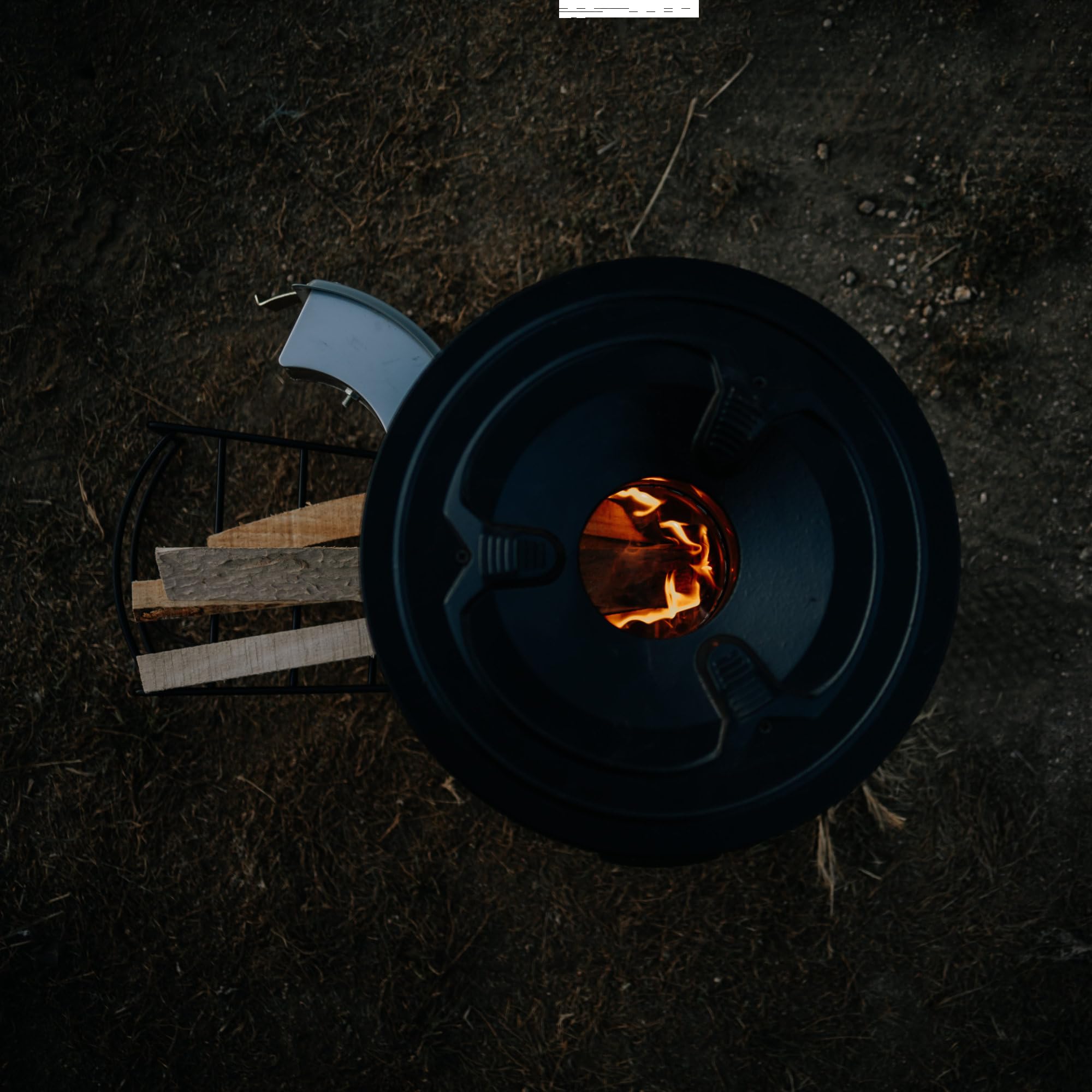 BBQ-Toro Raketenofen RAKETE #2 | Rocket Stove für Dutch Oven, Grillpfannen und vieles mehr | Rocketstove mit Brennholzgestell und Zuluftöffnungen | Feuerstelle für Dutch Oven