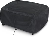 bruwaa Elektromos Grill Takaró 56x50x20cm UV Védelem Vízálló Porálló Fekete 1