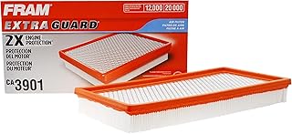 FRAM Extra Guard Engine Air Filter Replacement, Easy Install w/Advanced Engine Protection and Optimal Performance, CA3901 for Select Chevrolet, Dodge, Jeep and Mitsubishi Vehicles