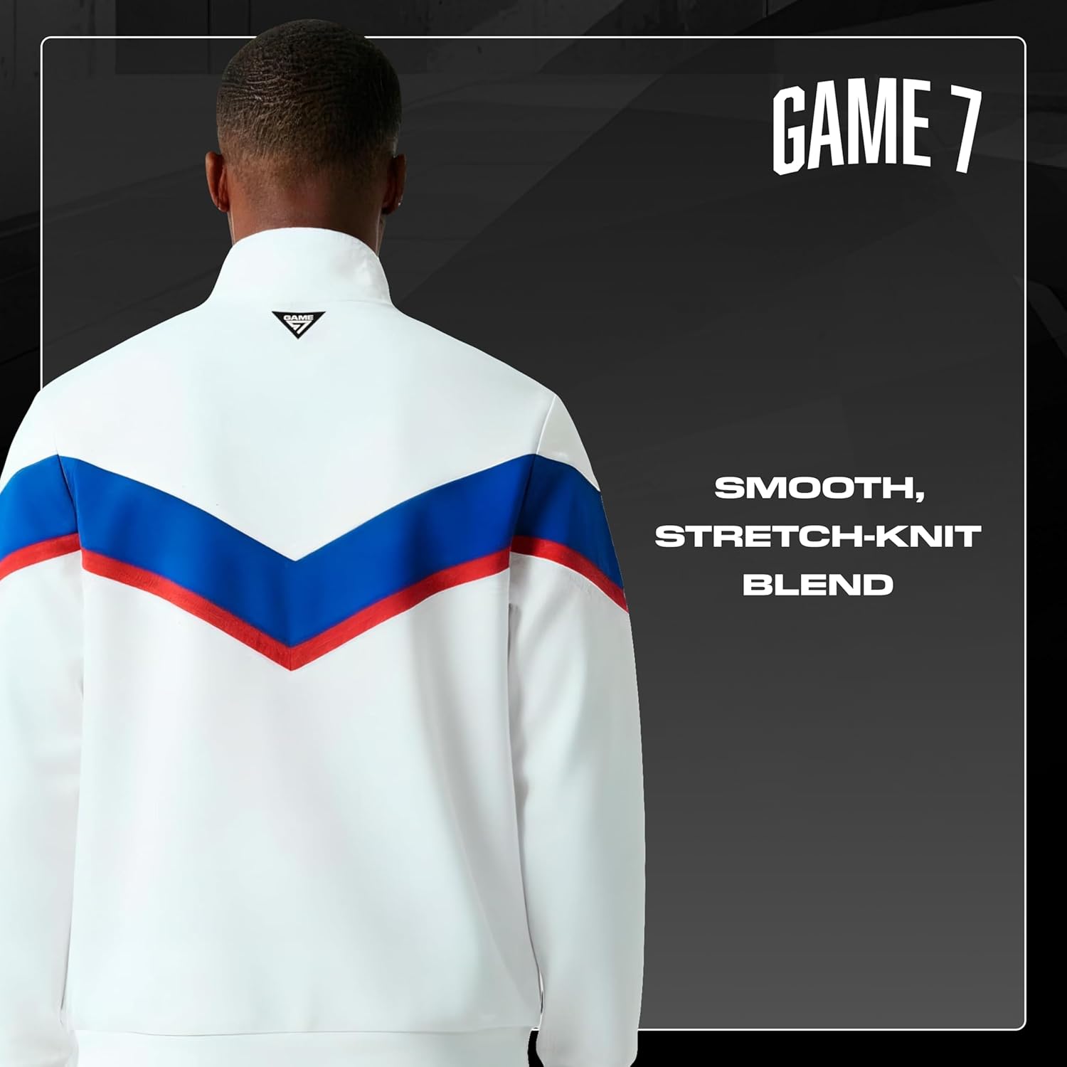 GAME 7 NHL mens X Nhl Men's Officially Licensed Long Sleeve Neoprene Zip Up Sweatshirt - Image 6