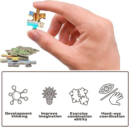 Miniatura 2 de Rompecabezas grandes de teatro musical de Broadway para adultos y niños, 1000 piezas, rompecabezas intelectuales, regalo personalizado, juguetes de