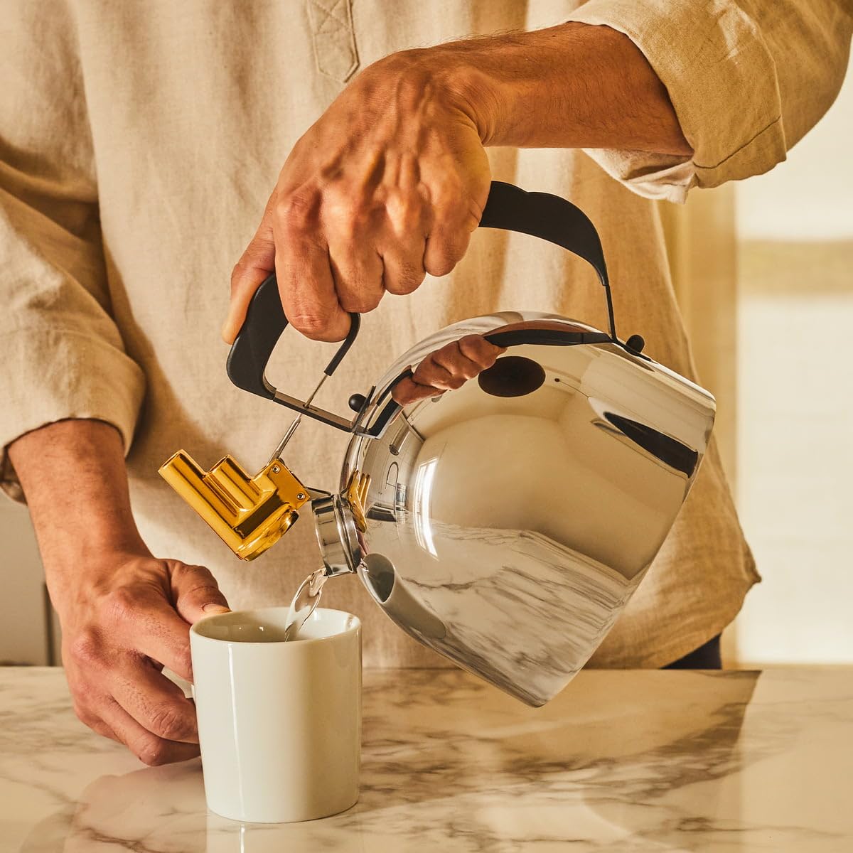 Amazon.com: Alessi - Kettle - Stainless Steel - with Steel Base