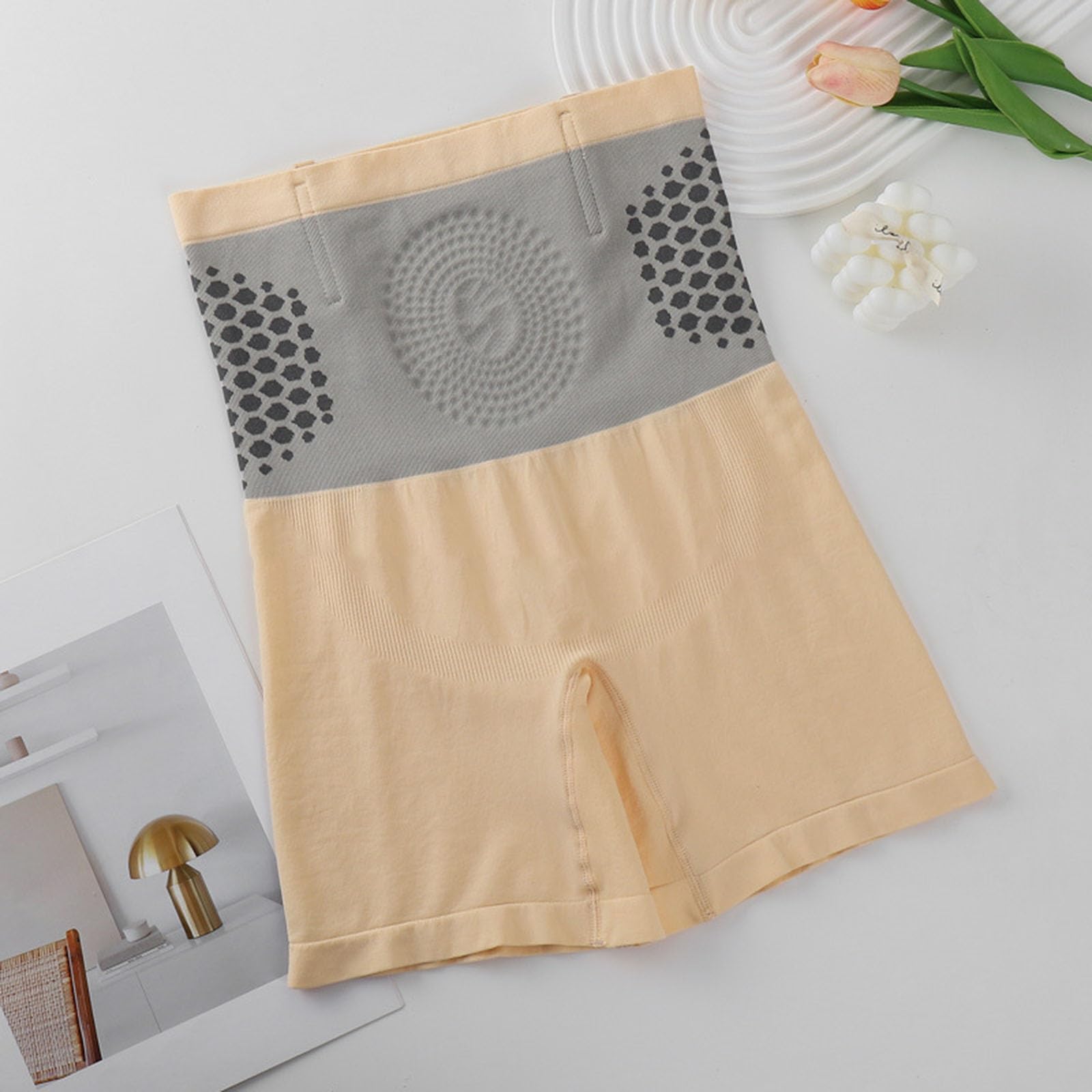 Short Gainant Femme Ventre Plat Short Sculptant Thermogénique Brûleur De Graisse Shorts Gainant Femme 4 en 1 Shorts Shapewear Slim Shorty Confortab Gainant Brule Graisse